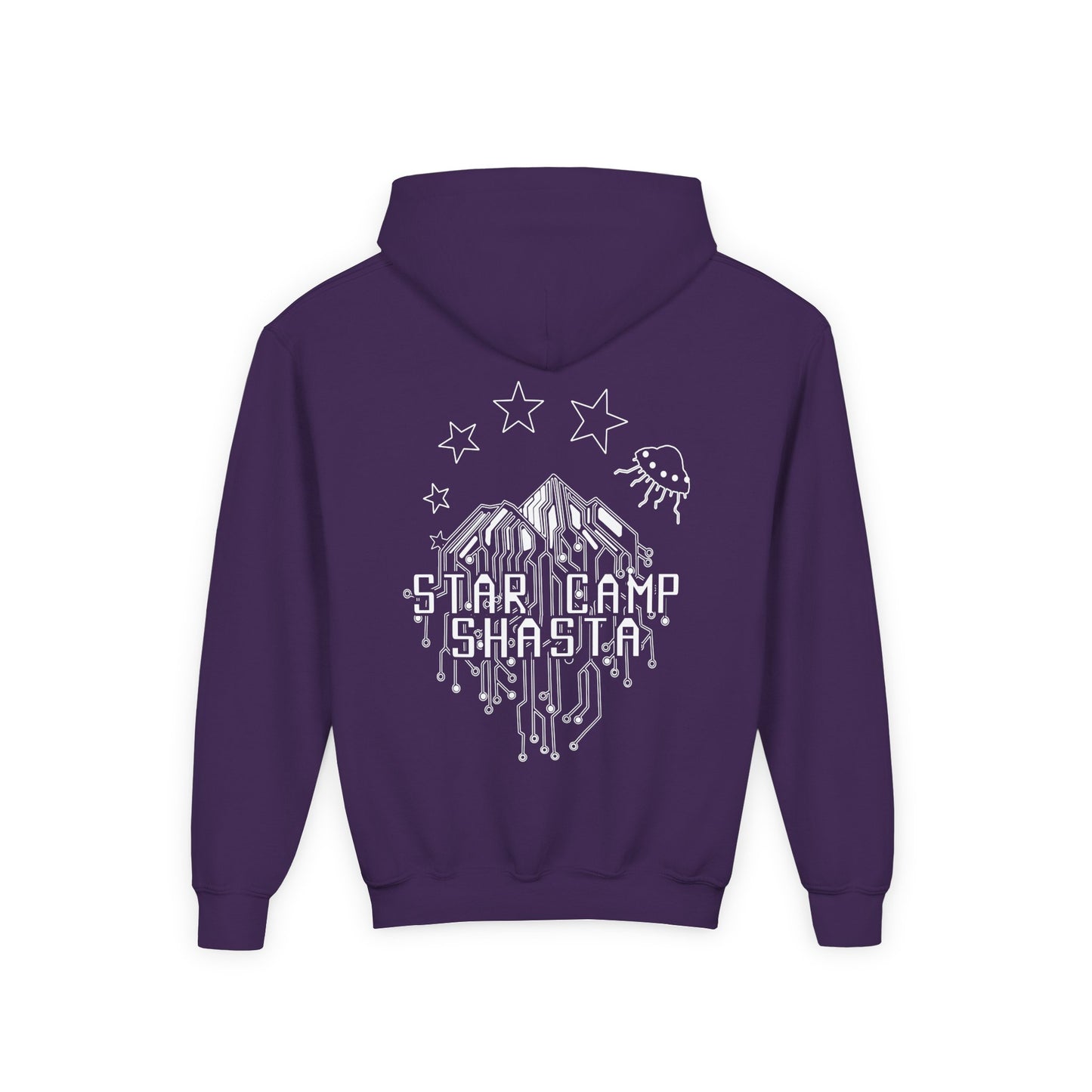 Youth Heavy Blend Hooded Sweatshirt - Star Camp Shasta