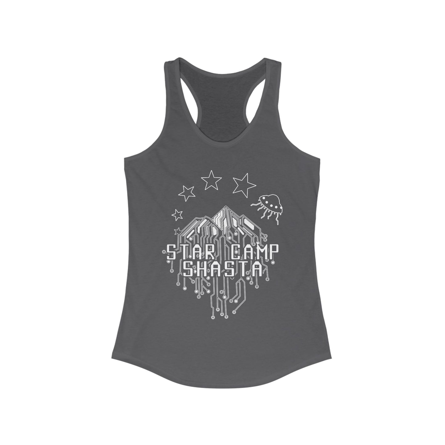 Women's Ideal Racerback Tank - Star Camp Shasta