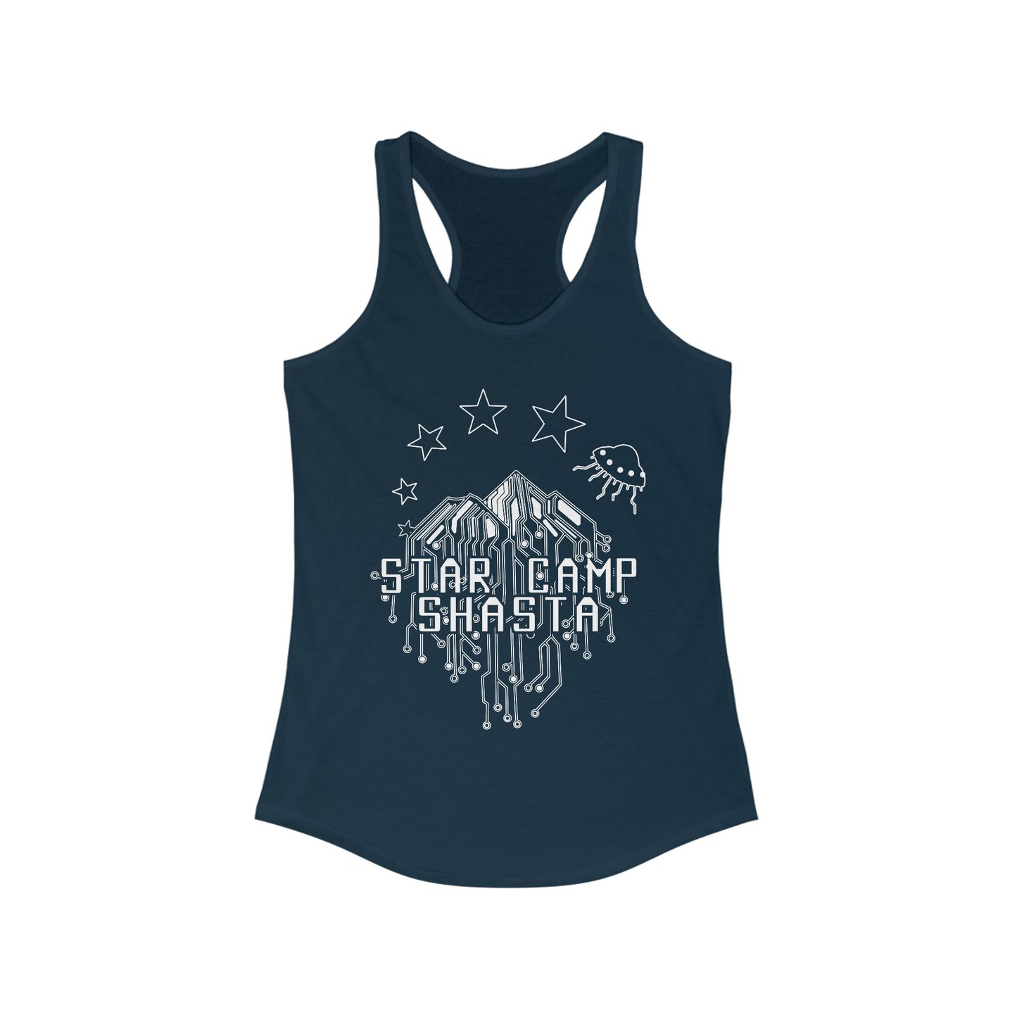 Women's Ideal Racerback Tank - Star Camp Shasta