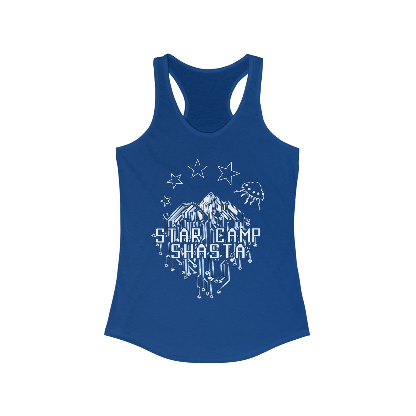 Women's Ideal Racerback Tank - Star Camp Shasta