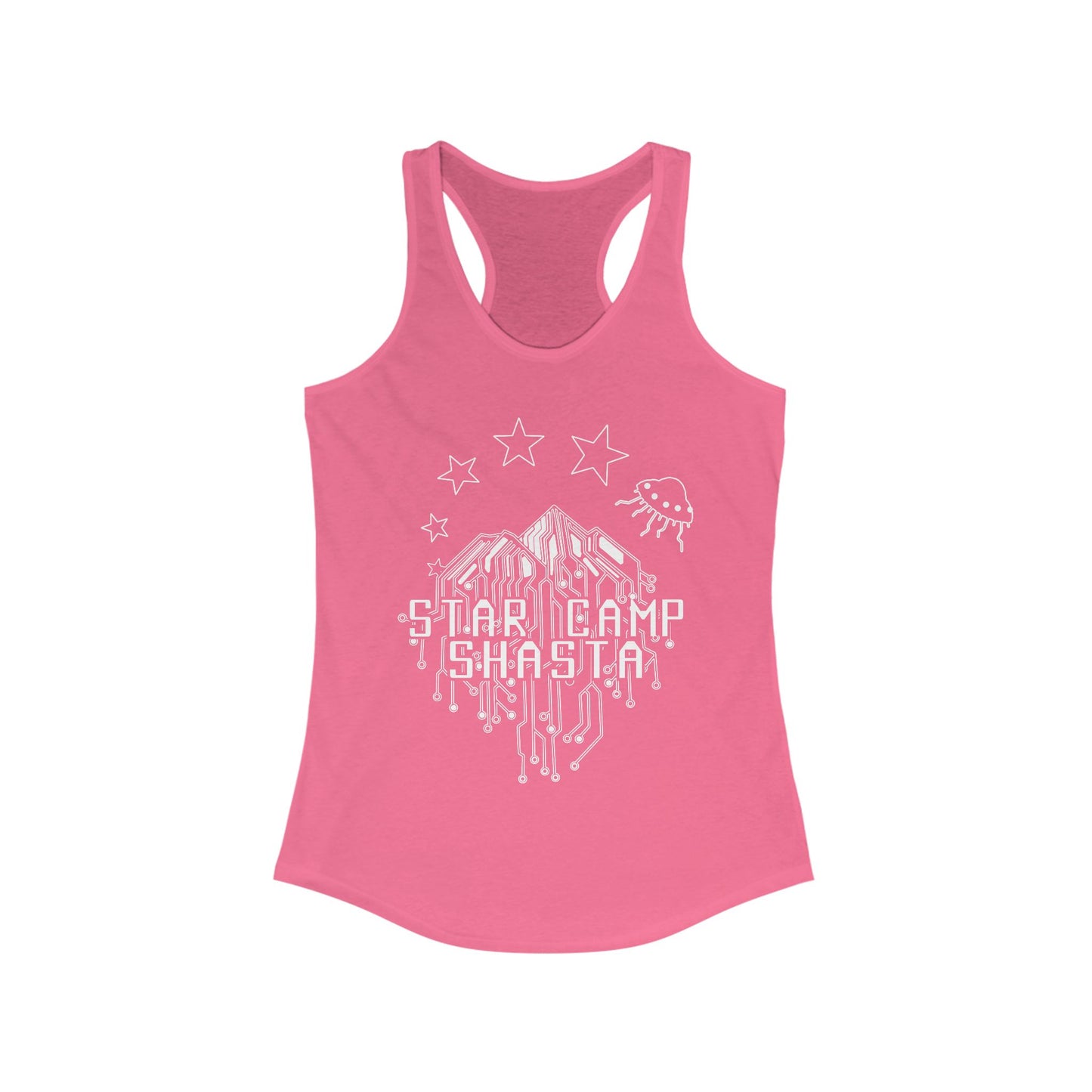 Women's Ideal Racerback Tank - Star Camp Shasta