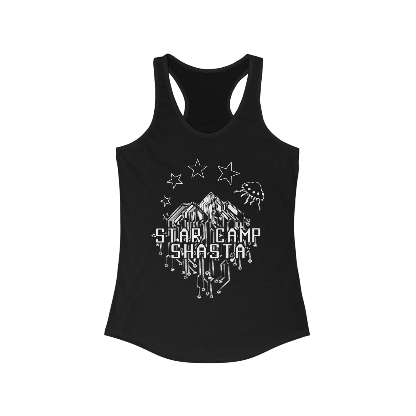 Women's Ideal Racerback Tank - Star Camp Shasta