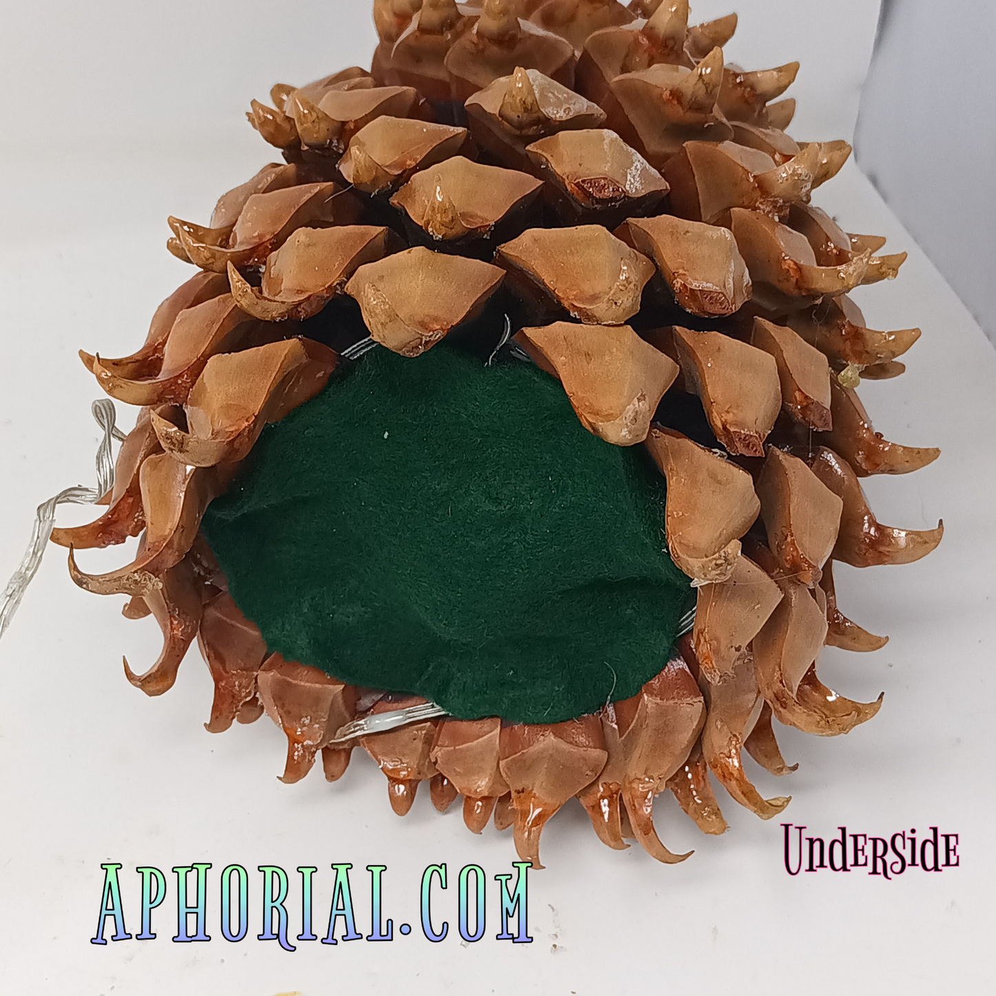 Coulter Pine Cone Charm Tree - Largest Cone in the World, Tabletop Christmas, Centerpiece