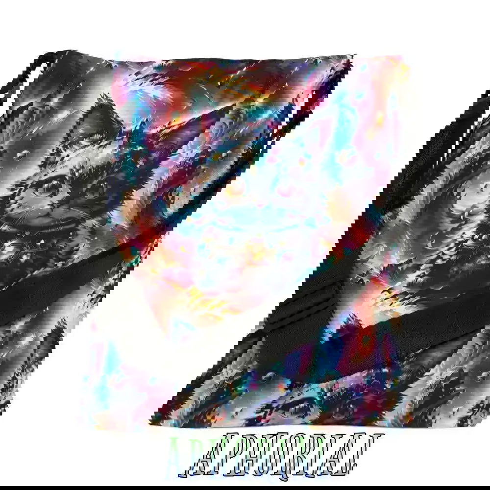 Adjustable Tote Bag - Space Cat V2 - Aphorial