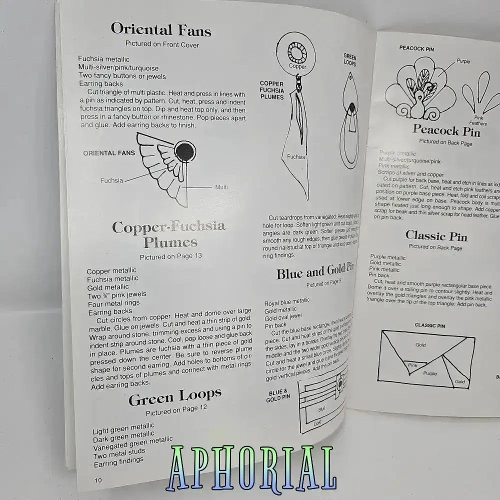 Dazzling Jewelry Craft Book by Judith Mitchell and Jenise Jackson - Aphorial