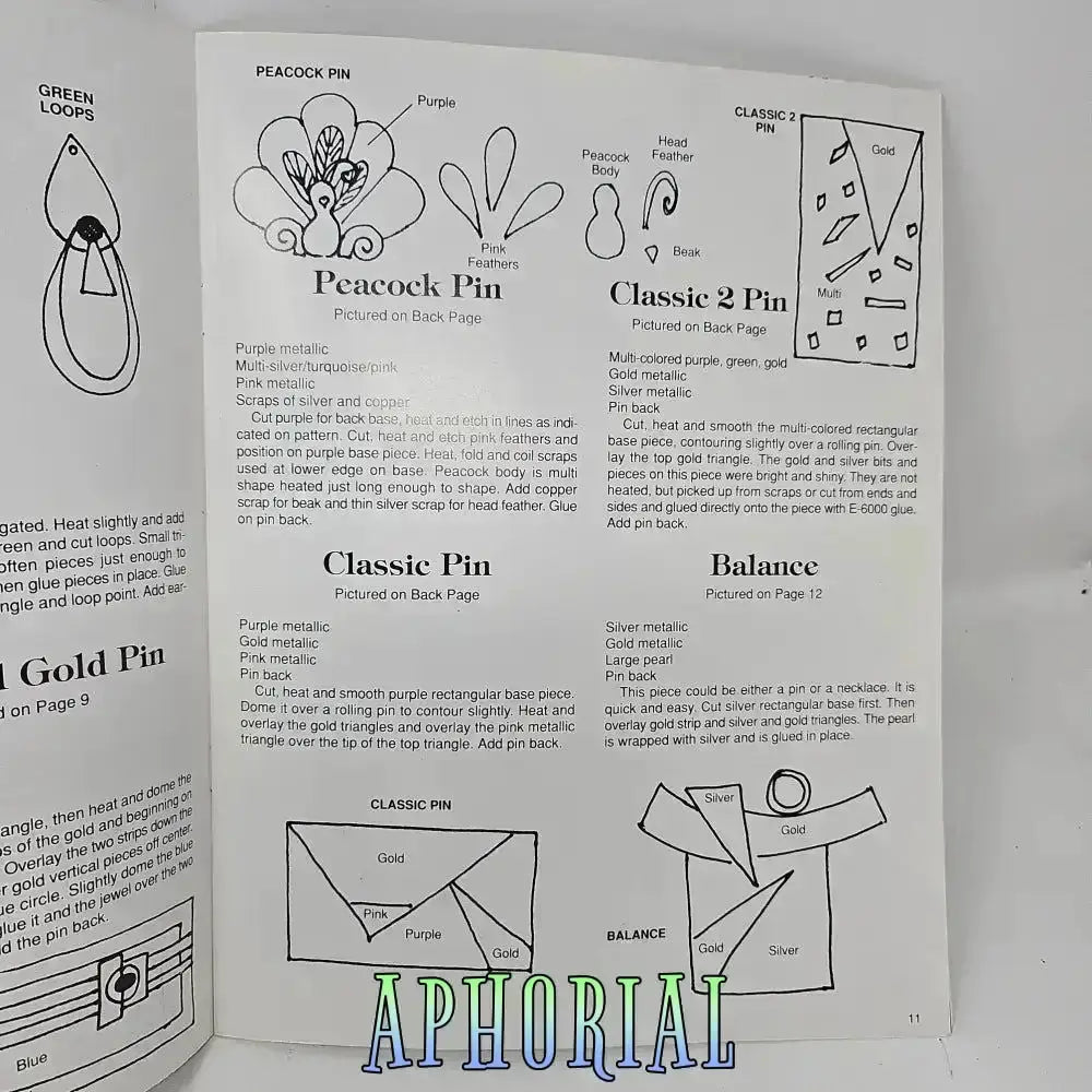 Dazzling Jewelry Craft Book by Judith Mitchell and Jenise Jackson - Aphorial