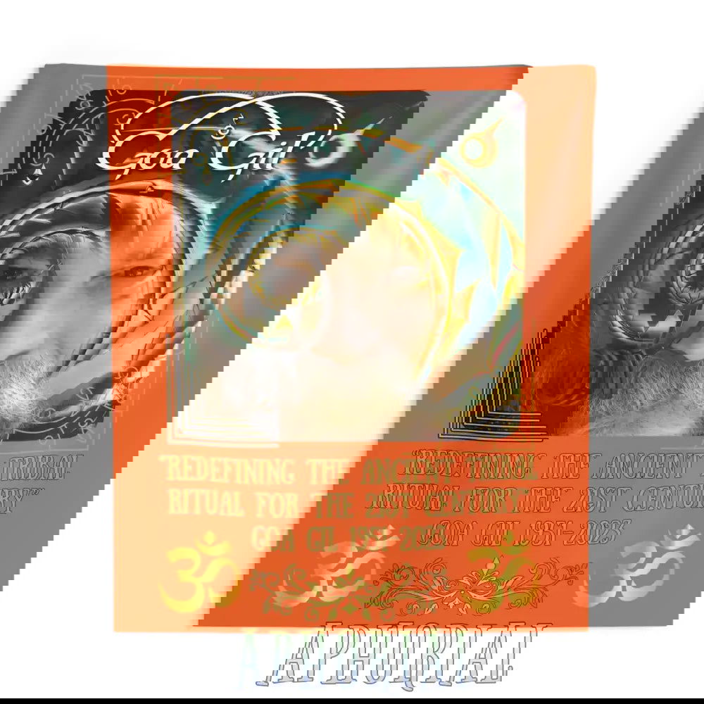 Indoor Wall Tapestry - Goa Gil "Redefining the Ancient Tribal Ritual for the 21st Century" - Aphorial