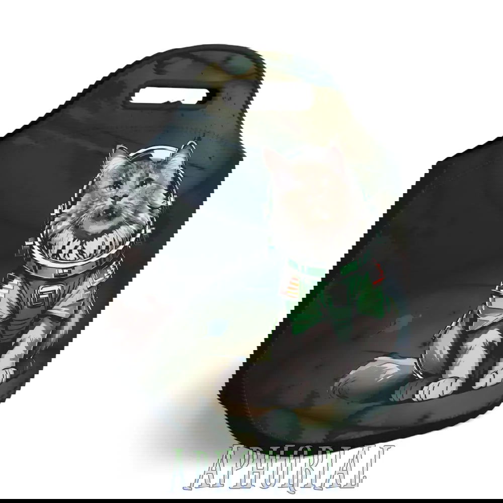 Neoprene Lunch Bag - Itten the Space Cat - Aphorial