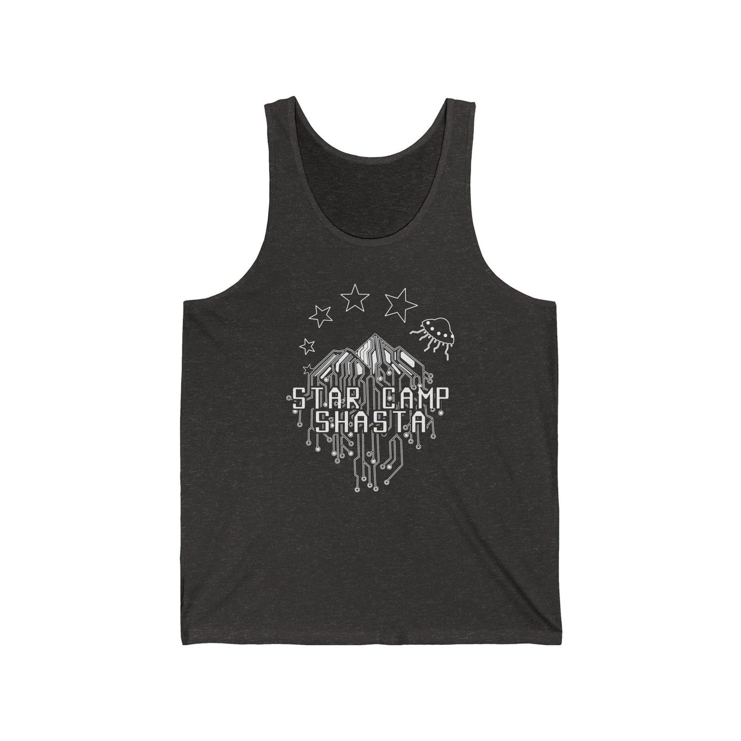 Unisex Jersey Tank - Star Camp Shasta - Aphorial
