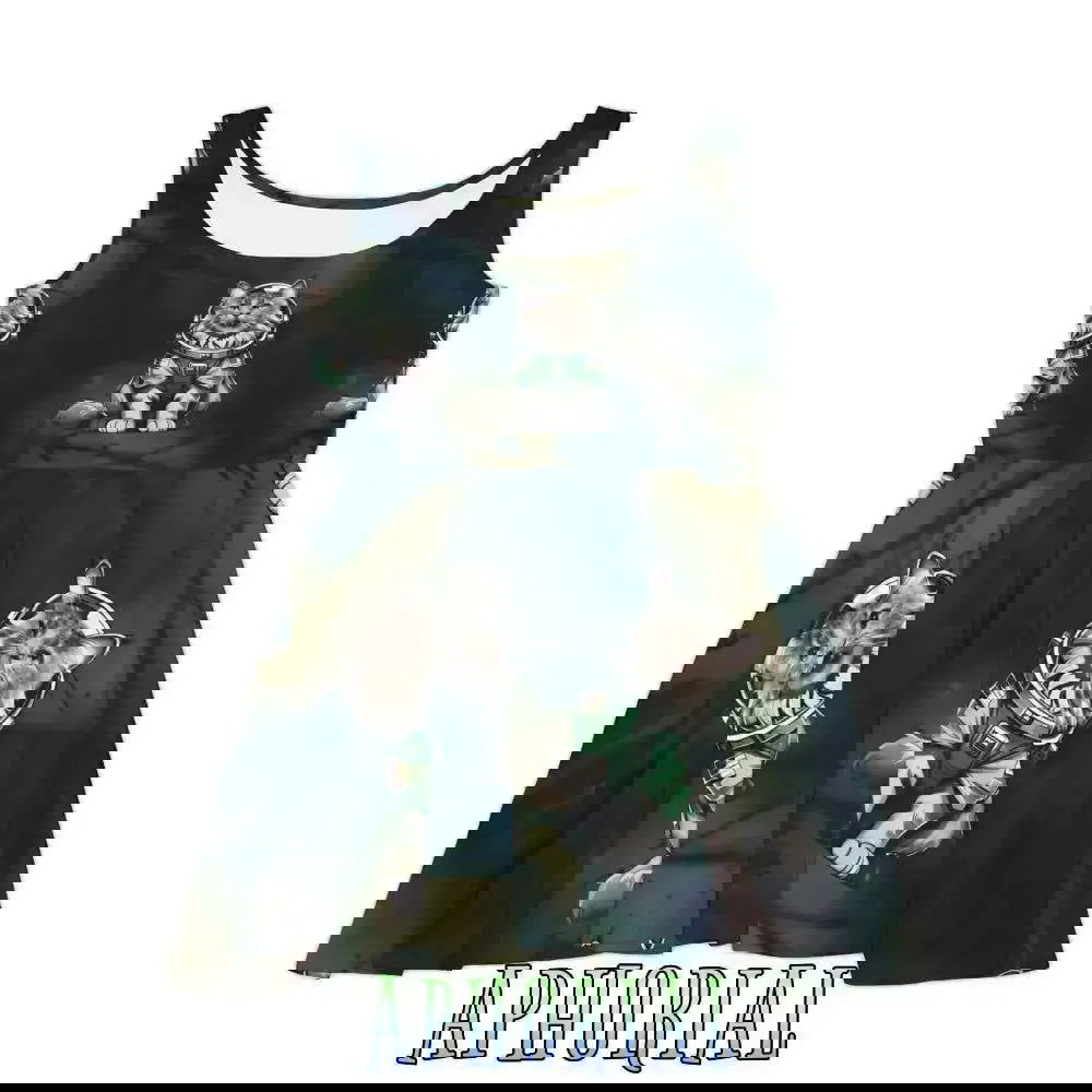 Women's Skater Dress All Over Print - Itten the Space Cat - Aphorial