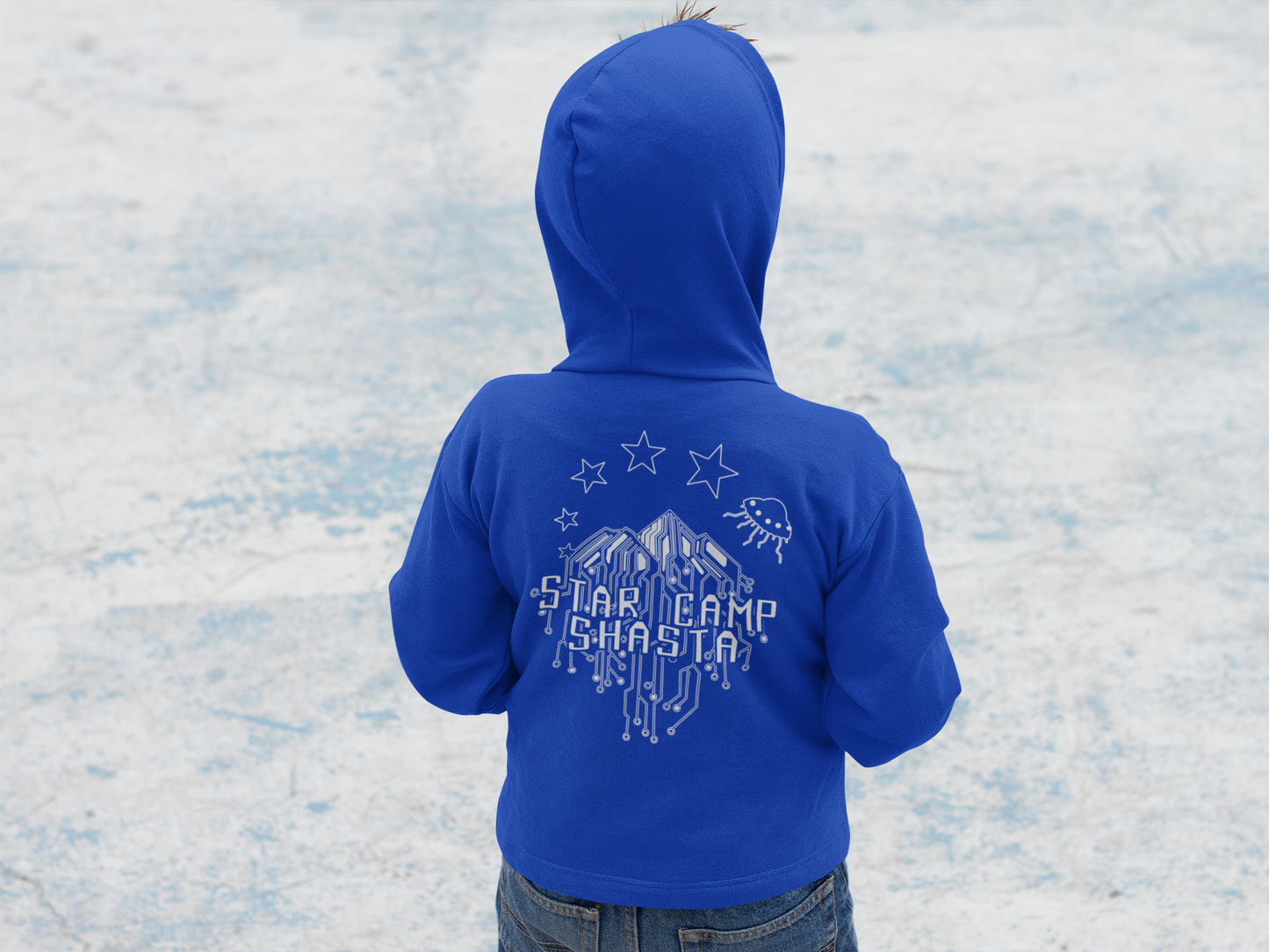 Youth Heavy Blend Hooded Sweatshirt - Star Camp Shasta