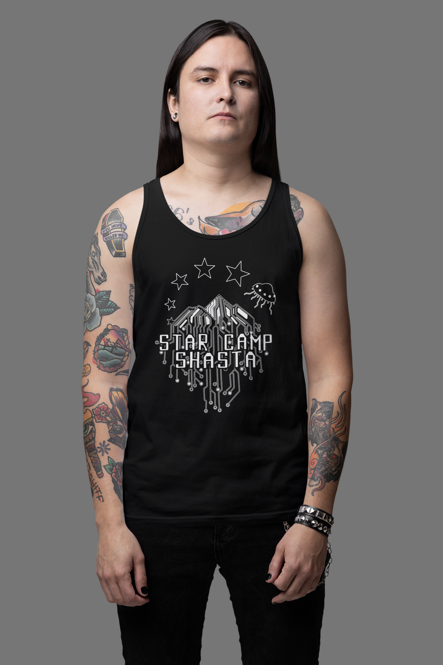 Unisex Jersey Tank - Star Camp Shasta
