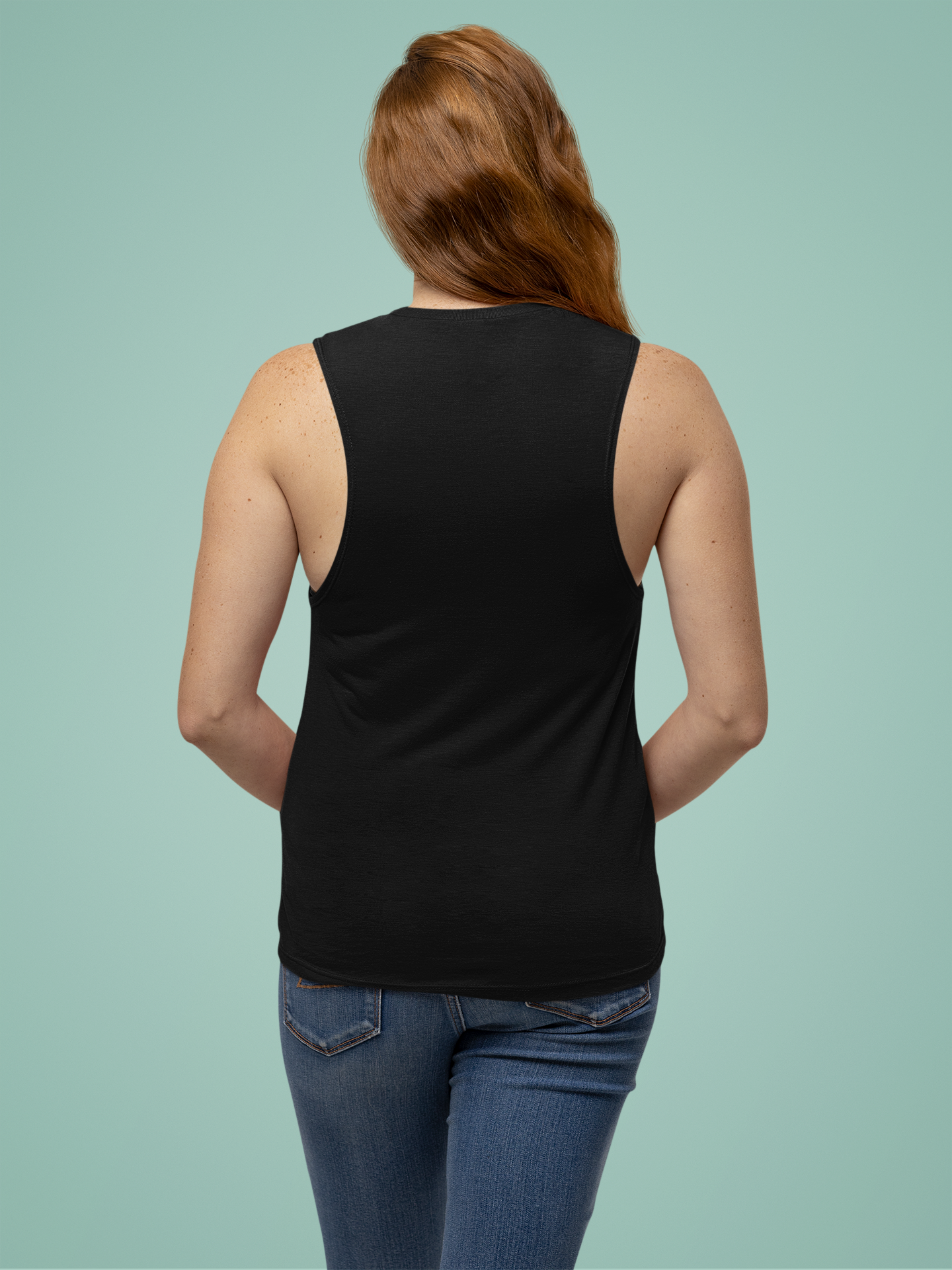 Unisex Flowy Scoop Muscle Tank - Star Camp Shasta