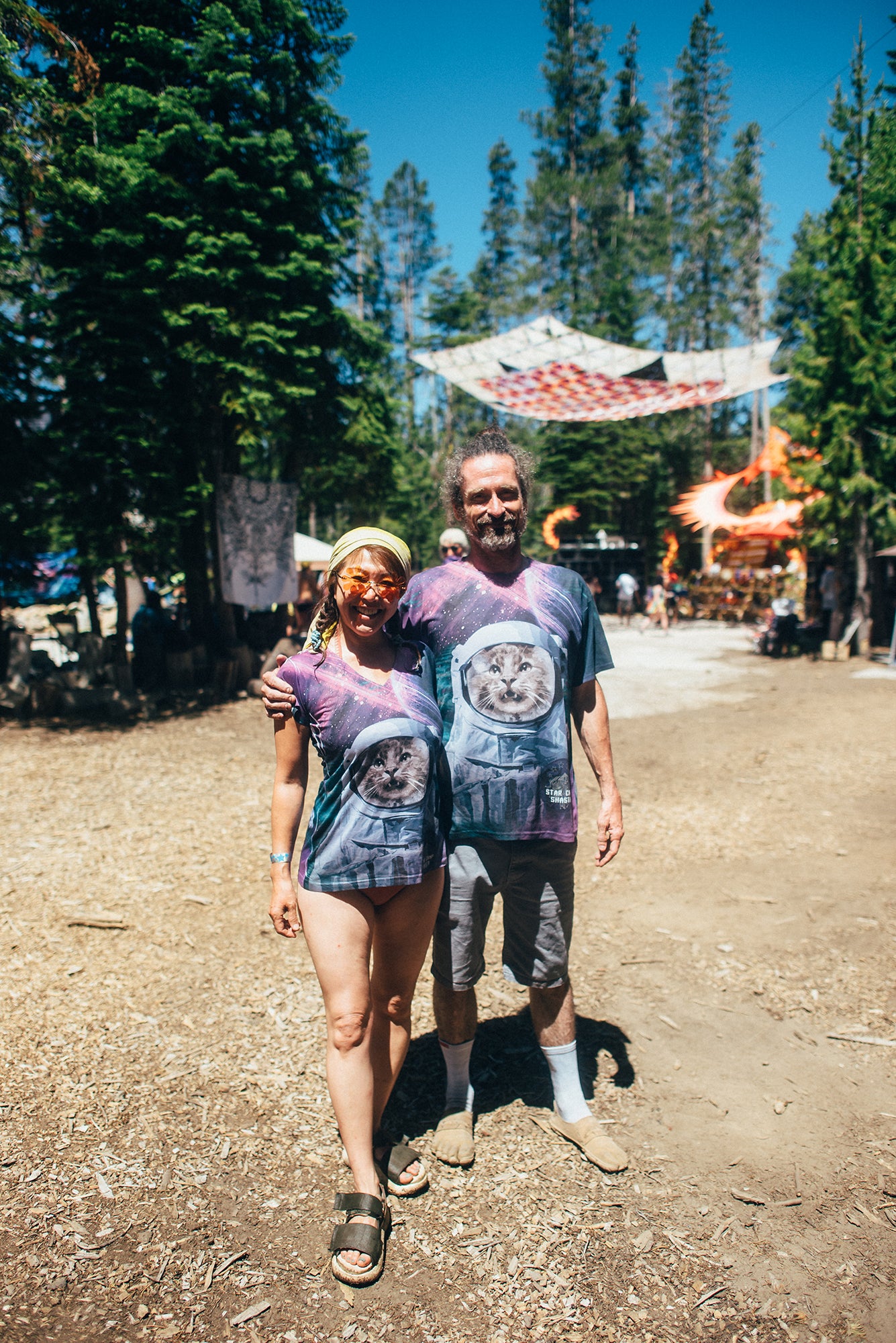 Clearance - TShirt - Space Cat All over Print