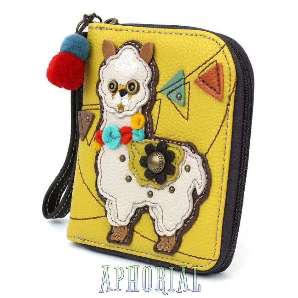 Alpaca Zip Around Wallet - Aphorial