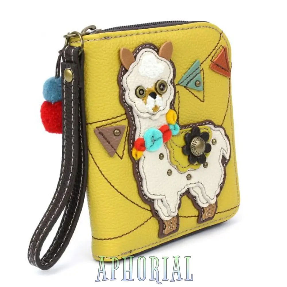 Alpaca Zip Around Wallet - Aphorial