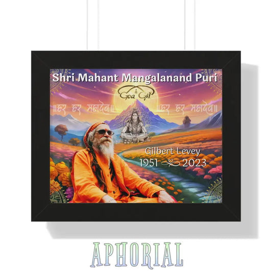 Goa Gil Memorial Framed Picture 14" x 11" - Aphorial