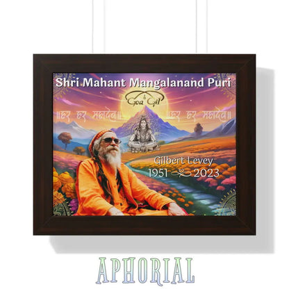 Goa Gil Memorial Framed Picture 14" x 11" - Aphorial