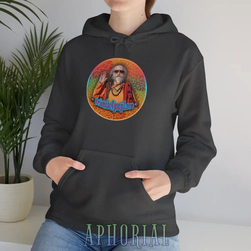 Hooded Pullover Sweatshirt - Friends of Goa Gil - Aphorial