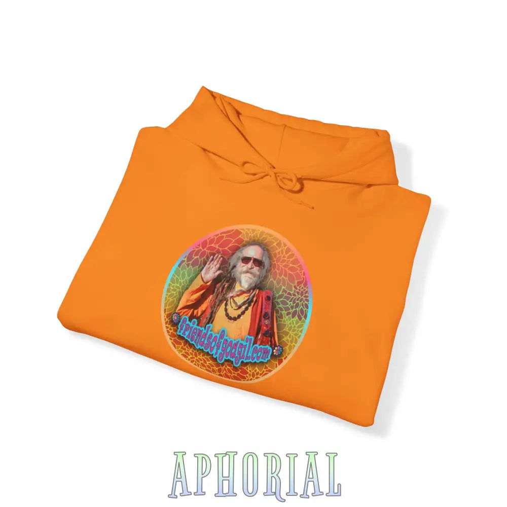 Hooded Pullover Sweatshirt - Friends of Goa Gil - Aphorial