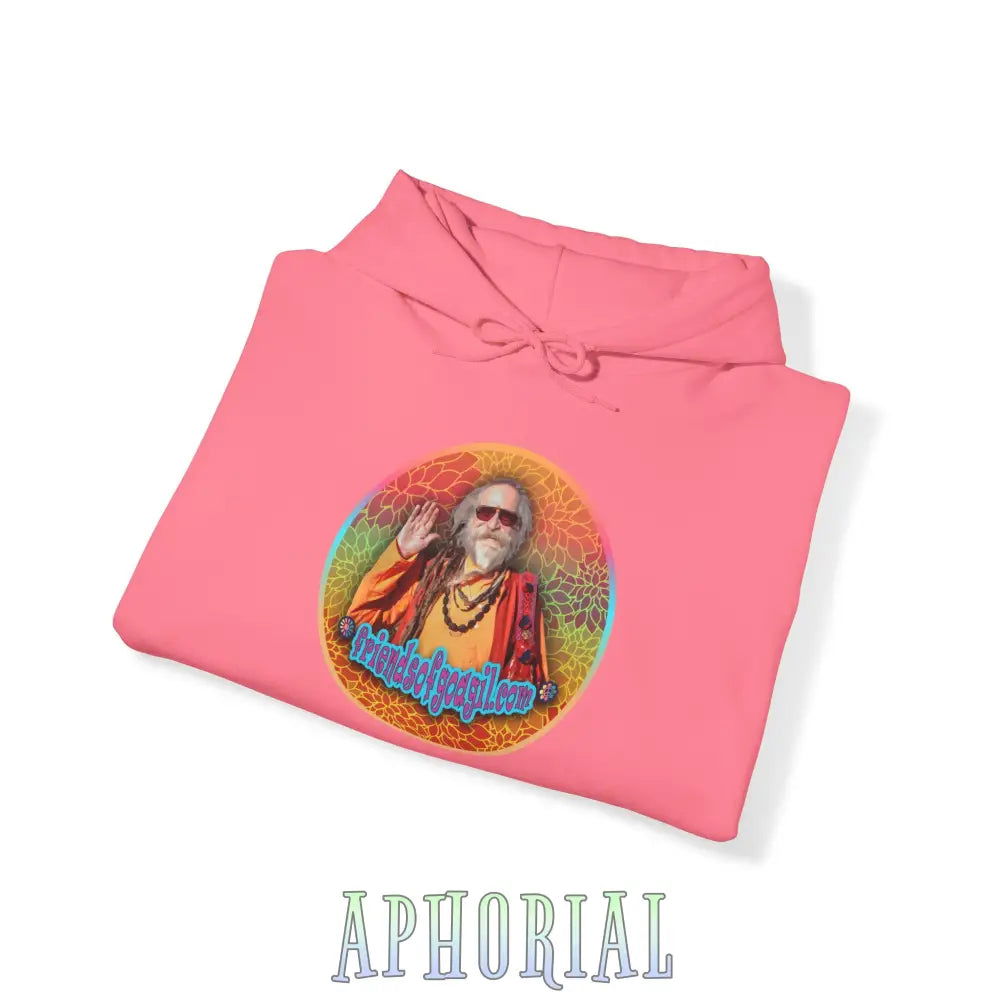 Hooded Pullover Sweatshirt - Friends of Goa Gil - Aphorial