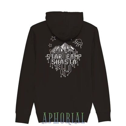 Premium Organic Unisex Zip Hoodie - Star Camp Shasta - Aphorial