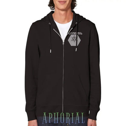 Premium Organic Unisex Zip Hoodie - Star Camp Shasta - Aphorial