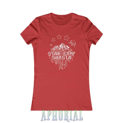 Women's Favorite Tee - Star Camp Shasta - Aphorial
