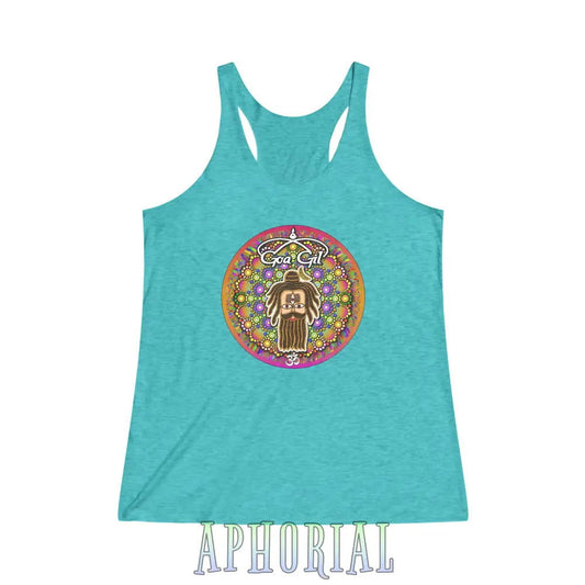 Women's Tri-Blend Racerback Tank - Goa Gil - Aphorial