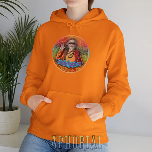 Hooded Pullover Sweatshirt - Friends Of Goa Gil Safety Orange / S Hoodie