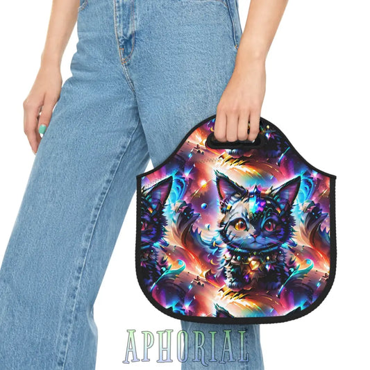 Neoprene Lunch Bag - Space Cat V2 Bags