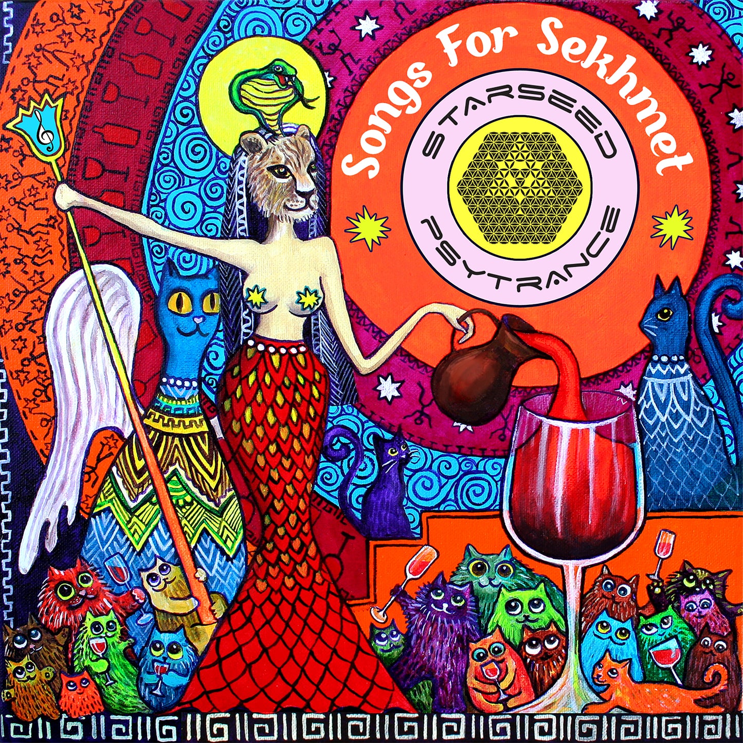Songs for Sekhmet - Various Artists - Compiled by Goldilox