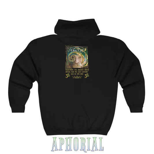 Unisex Full Zip Hooded Sweatshirt - Goa Gil ’Redefining The Ancient Tribal Ritual For 21St