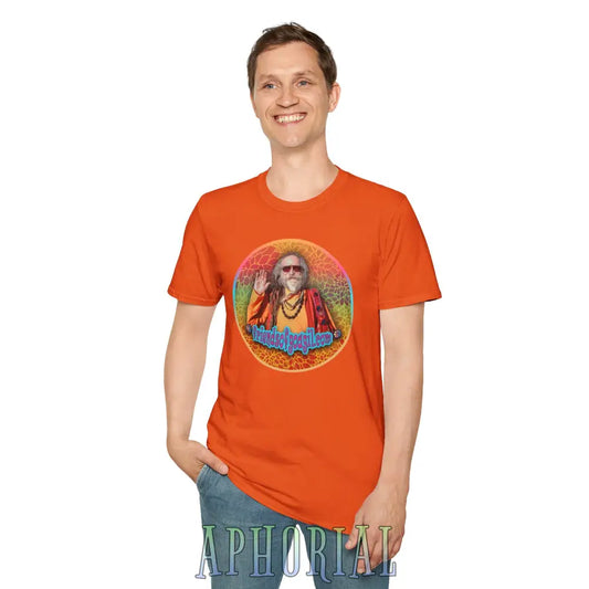 Unisex Softstyle T-Shirt - Friends Of Goa Gil Orange / S