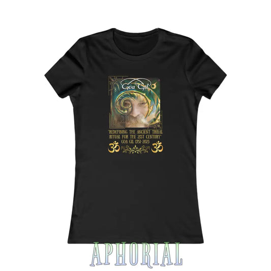 Women’s Favorite Tee - ’Redefining The Ancient Tribal Ritual For 21St Century’ S / Black T - Shirt
