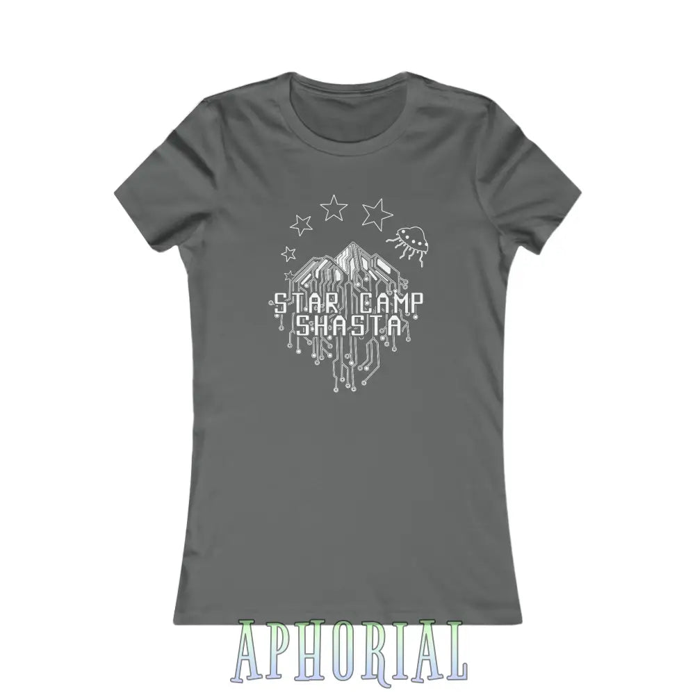 Women’s Favorite Tee - Star Camp Shasta S / Asphalt T-Shirt